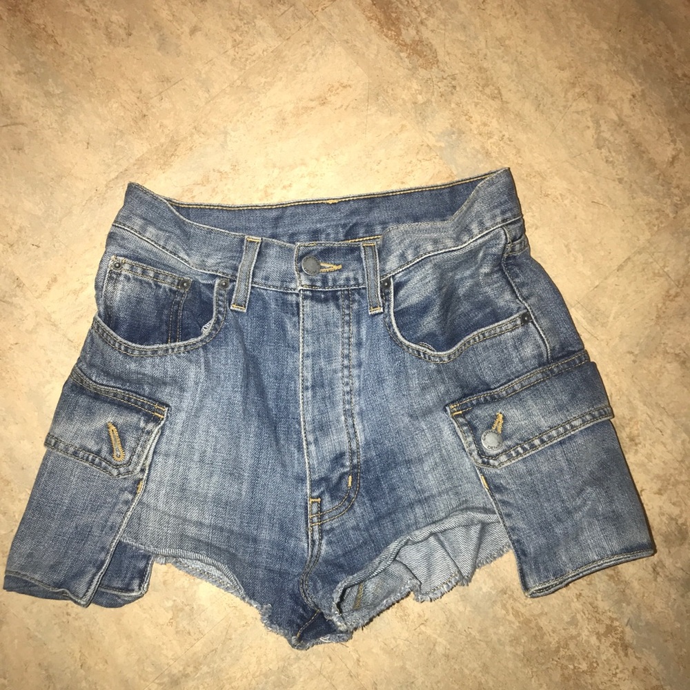 Carmar jean cargo shorts